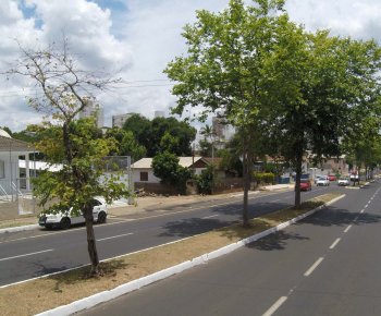 Obra de pavimentação da Rua Marechal Deodoro da Fonseca finalizada, em Chaecó/SC